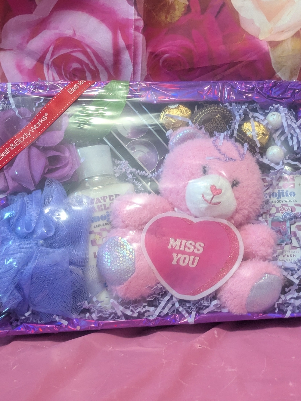Bath & Body Works Pink & Lavender Mojito Gift Set Mojito